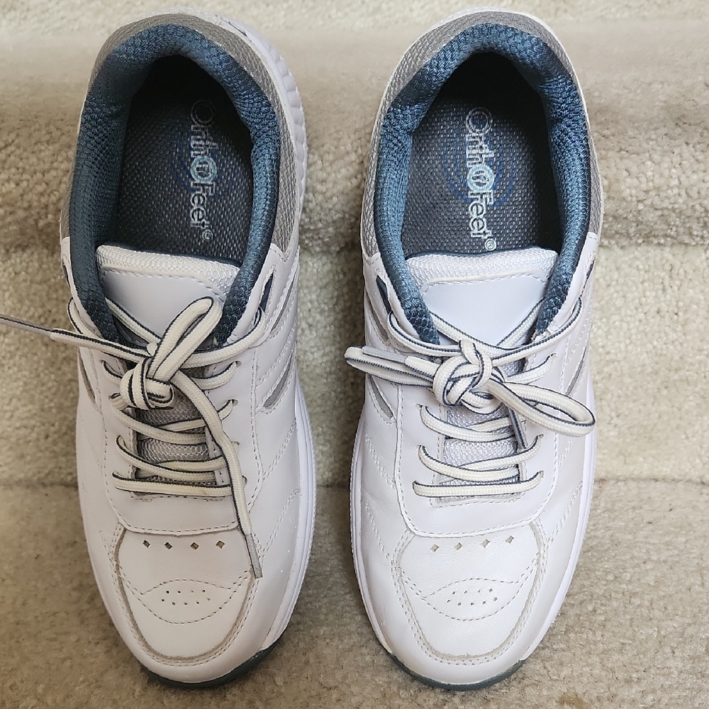 Orthofeet White Sneakers Size8.5
